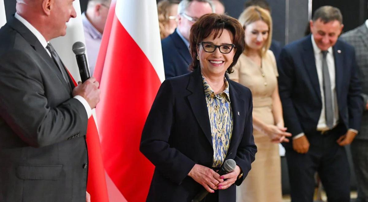 "Są bardzo mocne". Elżbieta Witek o listach wyborczych PiS