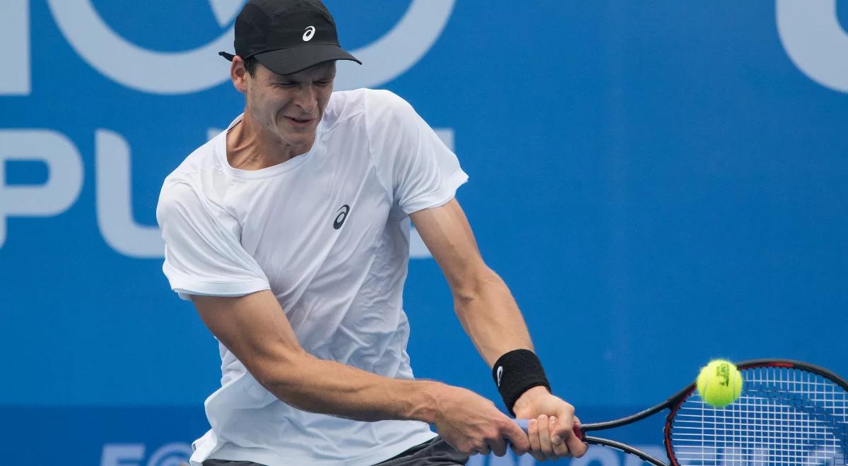 ATP Auckland: pewna wygrana Huberta Hurkacza. Polak w drugiej rundzie 