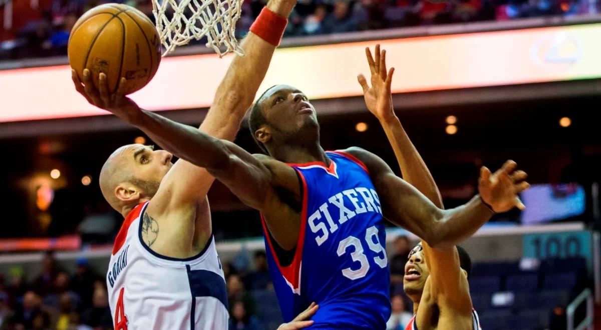 NBA: Marcin Gortat dał popis czarów w meczu z Philadelphia 76ers 