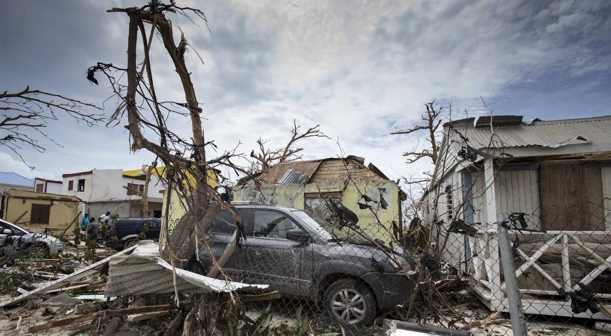 Huragan Irma: Polacy uwięzieni na Sint Maarten