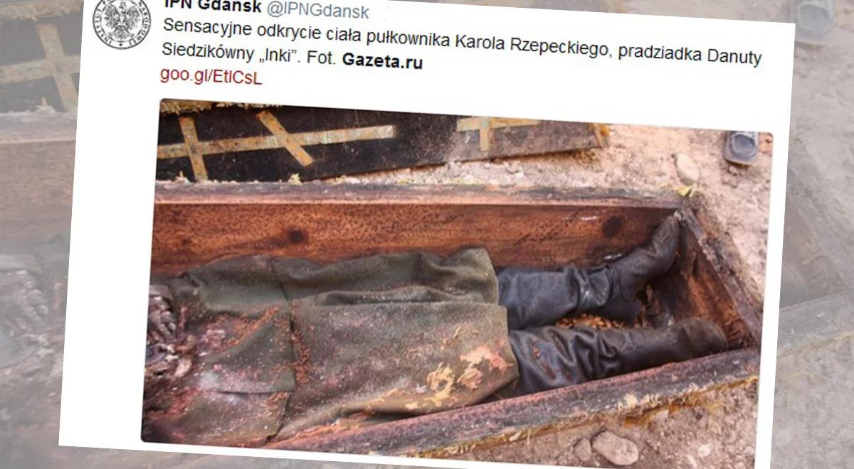 IPN chce sprowadzić z Turcji szczątki ppłk. Karola Rzepeckiego, pradziadka "Inki"