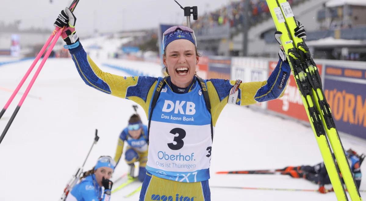 MŚ w biathlonie: Hanna Oeberg najlepsza w ostatniej konkurencji mistrzostw 