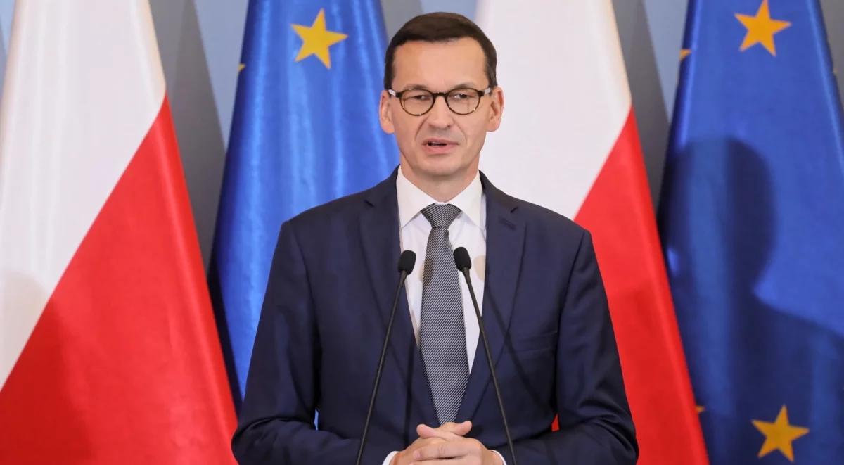 Telewizyjne oświadczenie premiera po decyzji sądu w trybie wyborczym