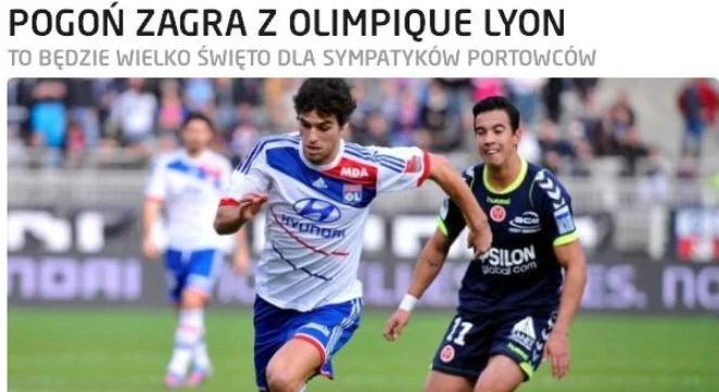 Olympique Lyon zagra w lipcu z Pogonią w Szczecinie!