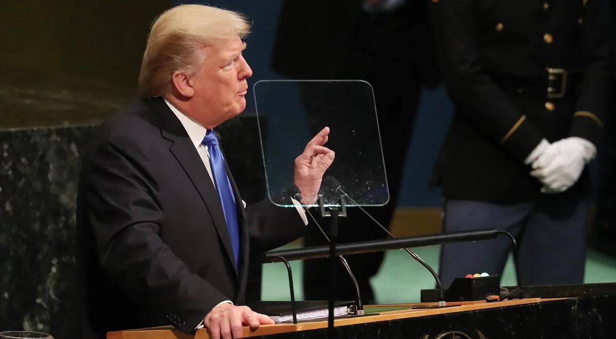 Forum ONZ. "Donald Trump złamał statut Organizacji Narodów Zjednoczonych"