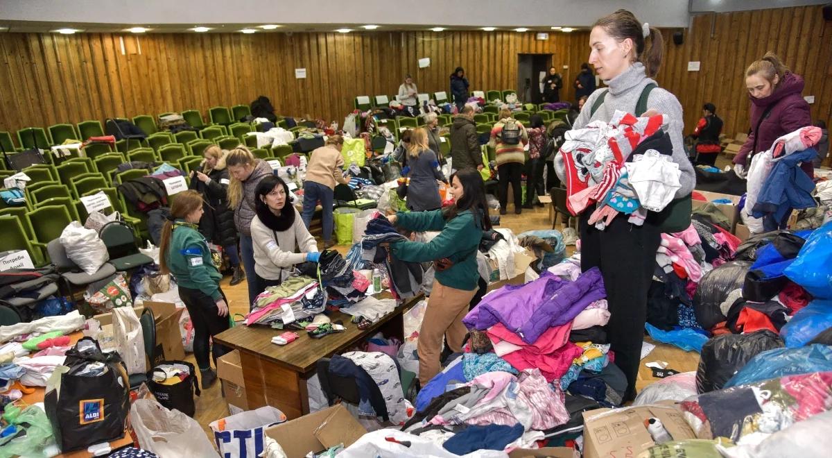 Pomoc humanitarna dla Ukrainy. Biskup lwowski: zdecydowana większość pochodzi z Polski