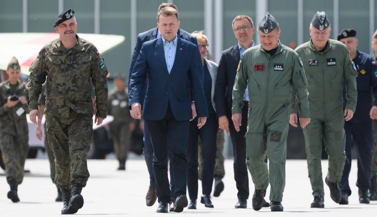 Szef MON: wojsko bierze czynny udział w misjach sojuszniczych wykorzystując F-16
