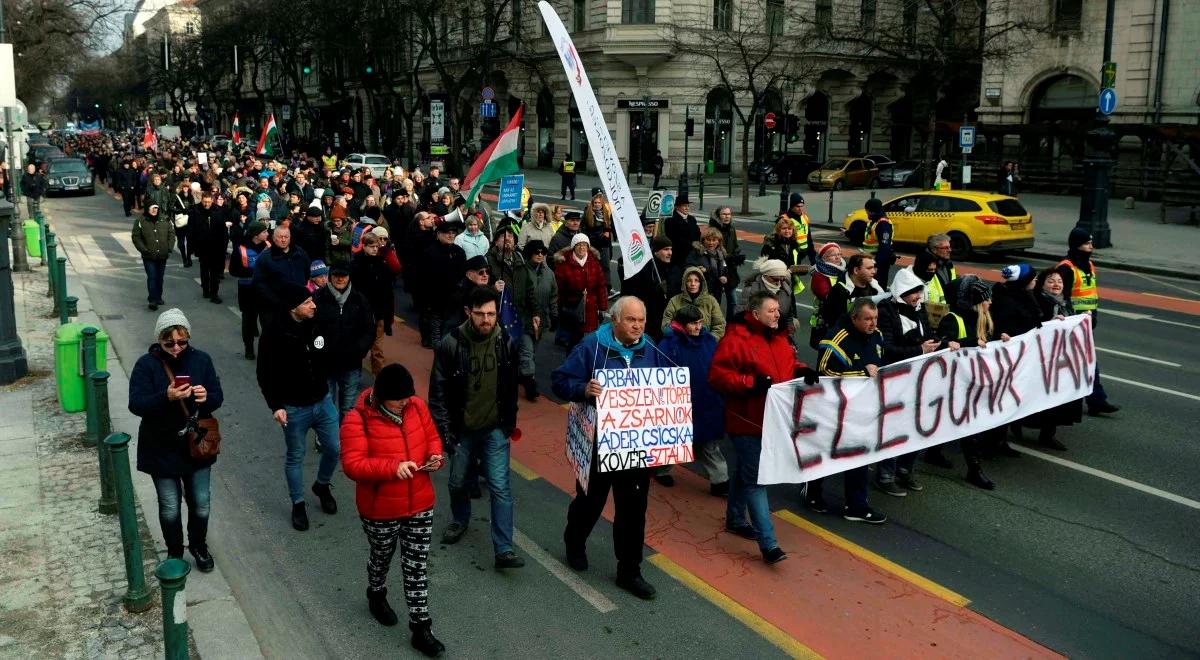 Nowy kodeks pracy na Węgrzech. Demonstracje w kilku miastach