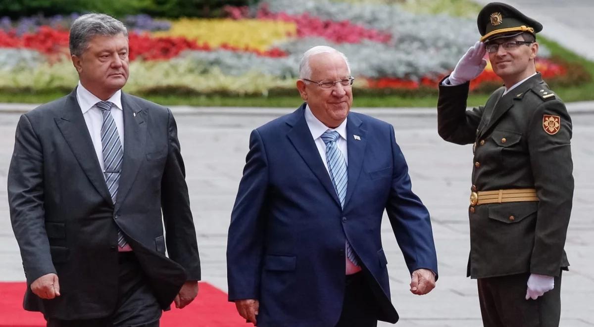 Prezydent Izreala potępił UON w ukraińskim parlamencie. IPN odpowiada