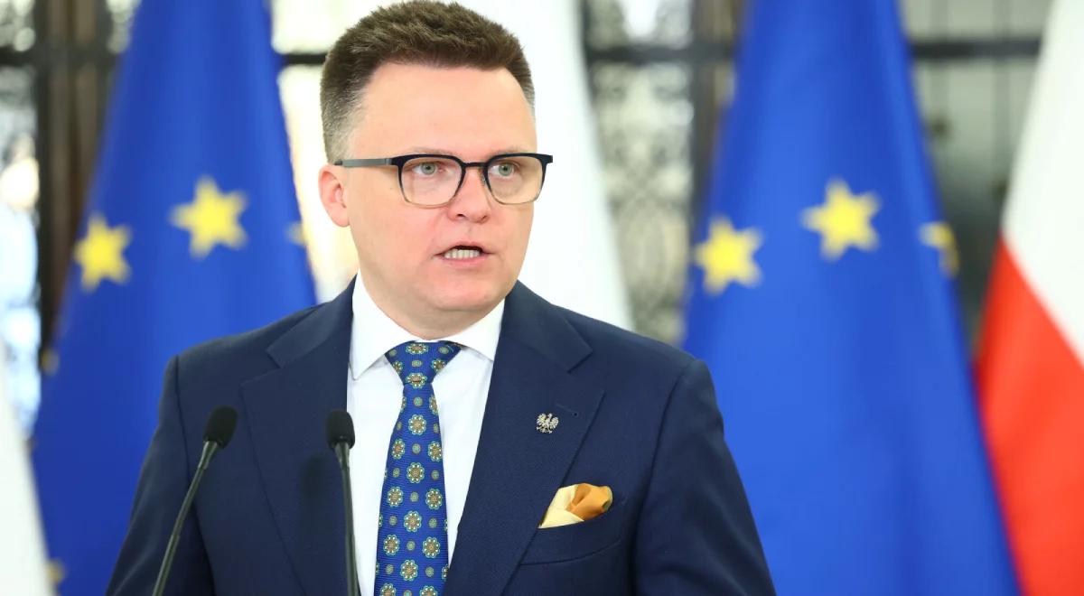 Hołownia tłumaczy nocne spotkanie z Bielanem. Opublikował oświadczenie