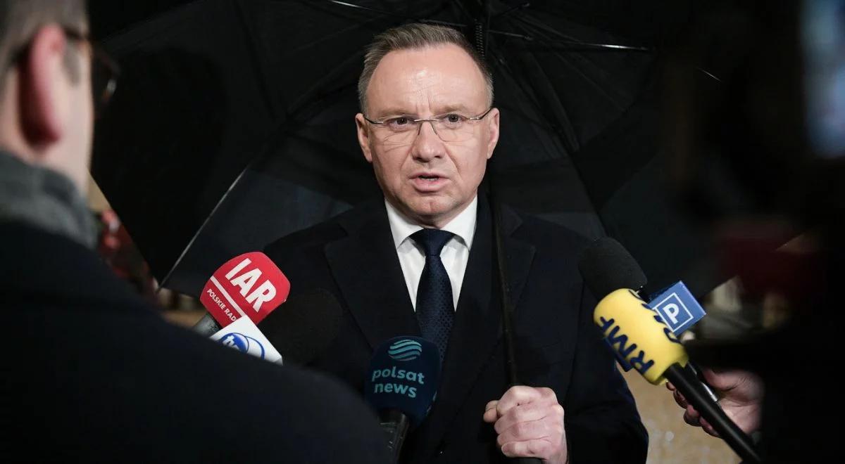 Konferencja w Paryżu. Andrzej Duda: żarliwa dyskusja wokół kwestii wysłania żołnierzy na Ukrainę