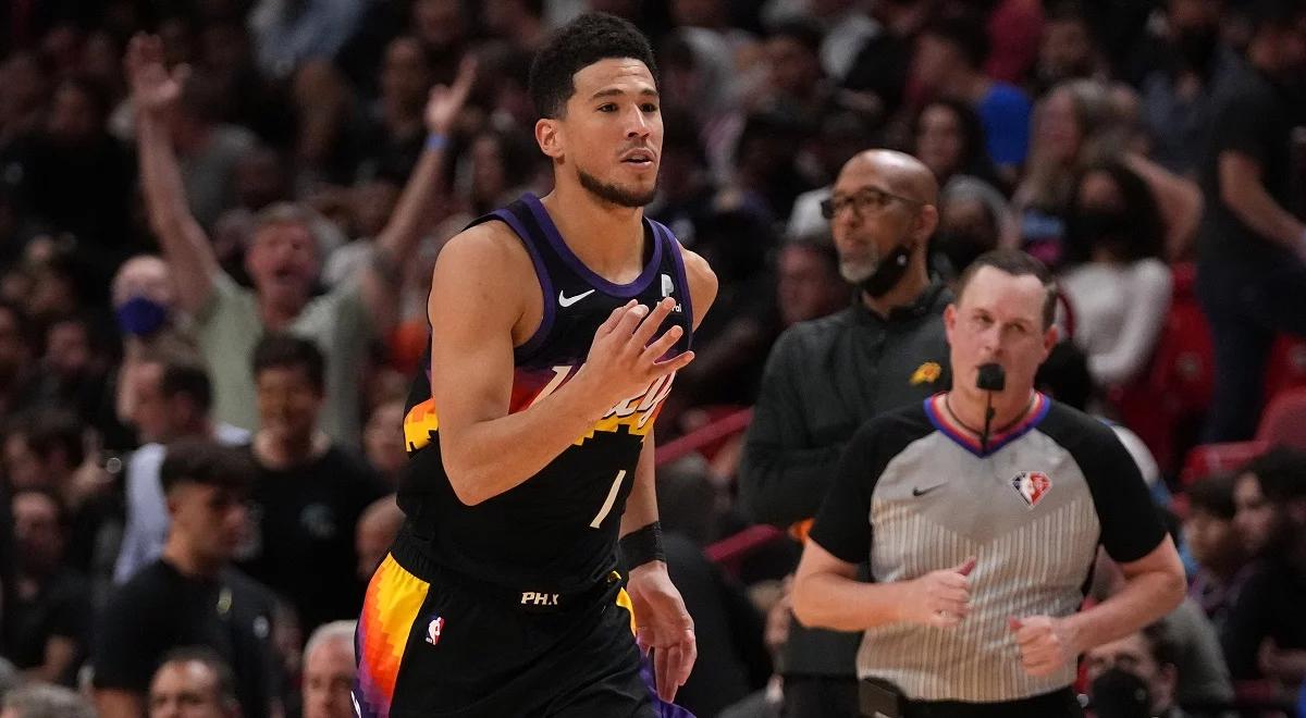 NBA: Suns jako pierwsi zapewnili sobie awans do play-offów. Udany powrót Devina Bookera