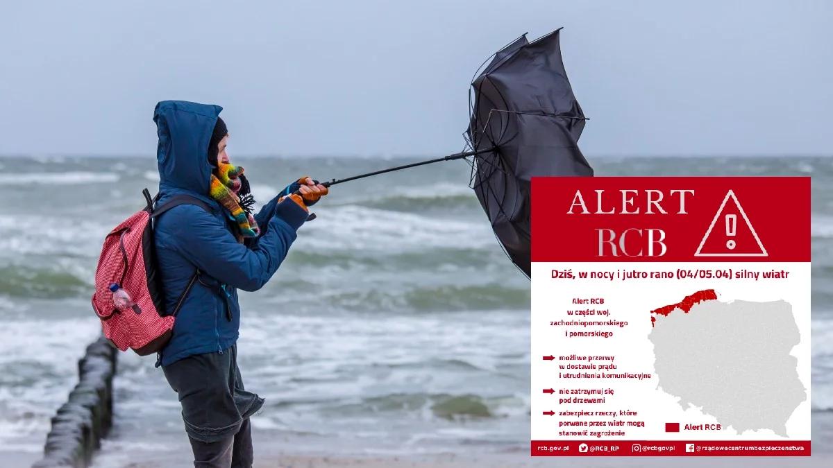 Wiatr nawet do 100 km/h. RCB wydało ostrzeżenia dla kilku regionów