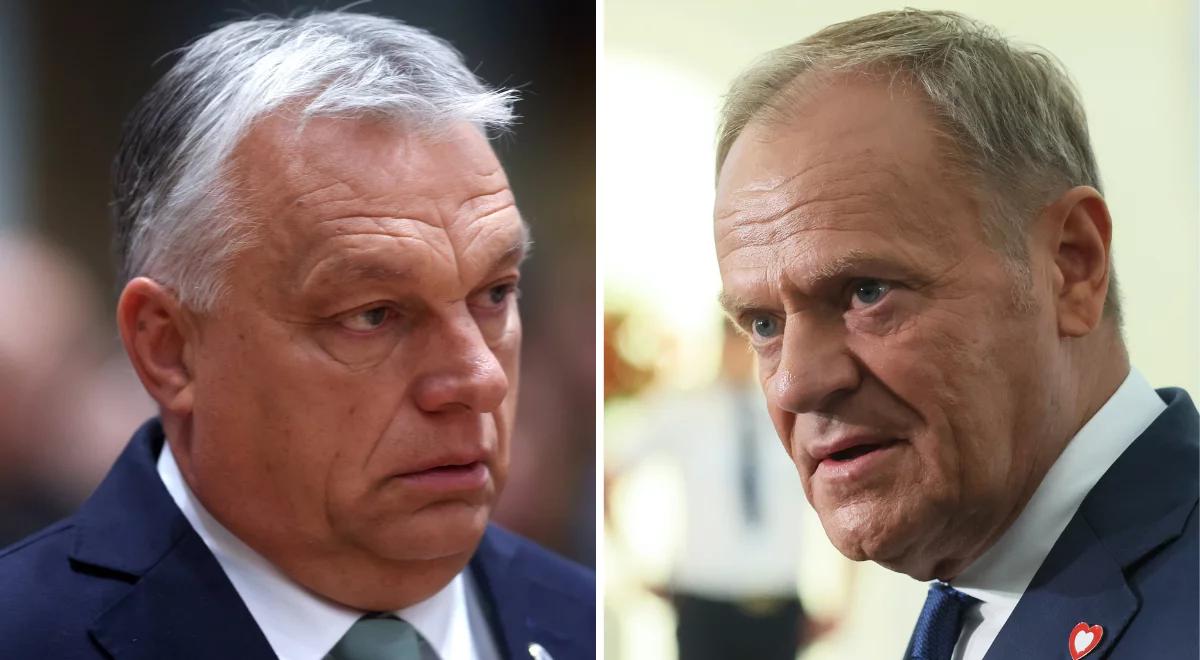 Orban zaatakował Tuska. "Igrasz z życiem Europejczyków"