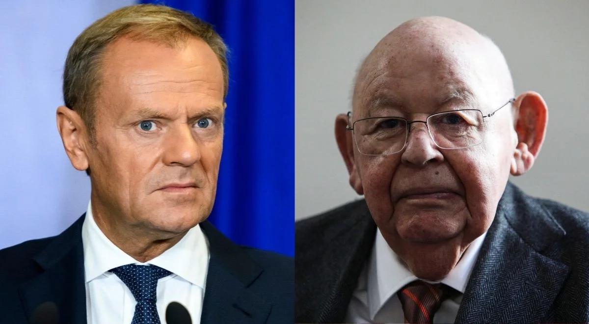 "Zakochałem się w Tusku". Urban komplementuje szefa PO w rozmowie z Jaruzelską