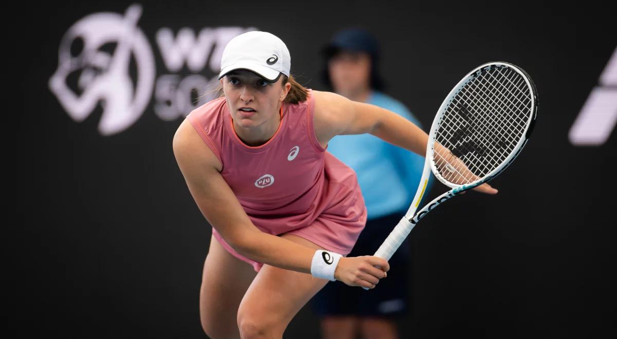 WTA Adelajda: Iga Świątek buduje pewność siebie. "Nie zawsze będę grała w ten sposób"