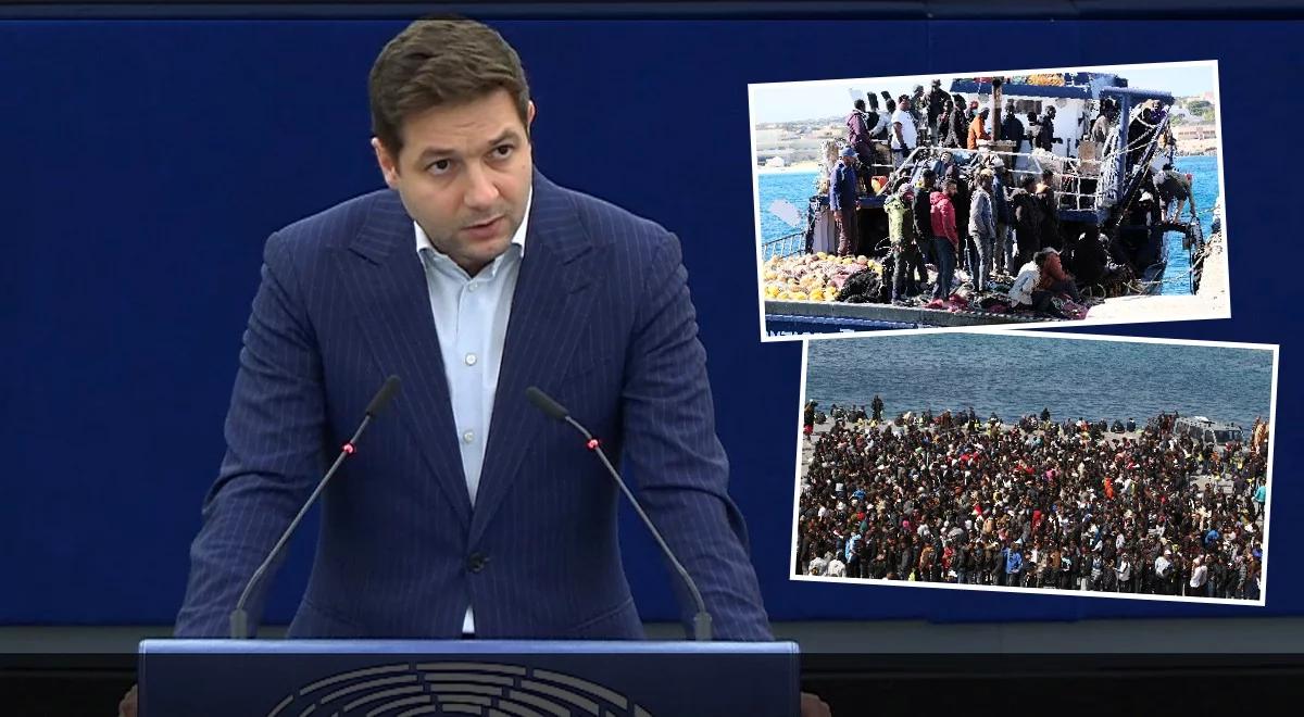 Patryk Jaki podczas debaty w PE: Polacy w referendum zatrzymają wasz pakt migracyjny