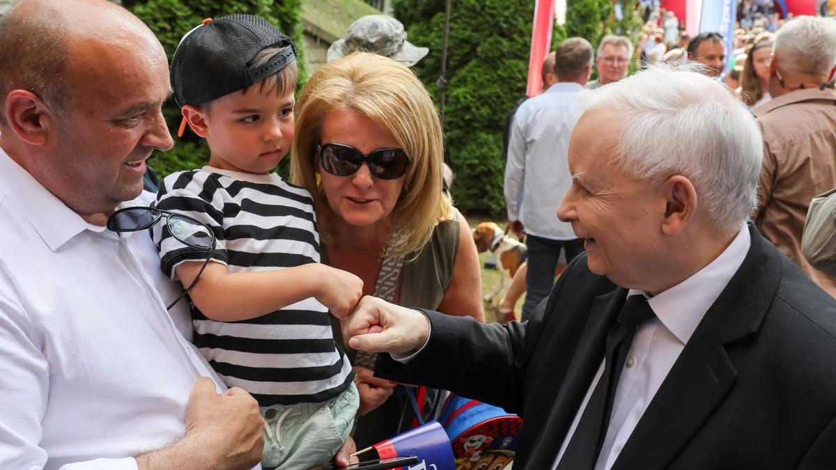 Jarosław Kaczyński: chcemy, aby polskie rodziny były bogate, aby Polska była wielka