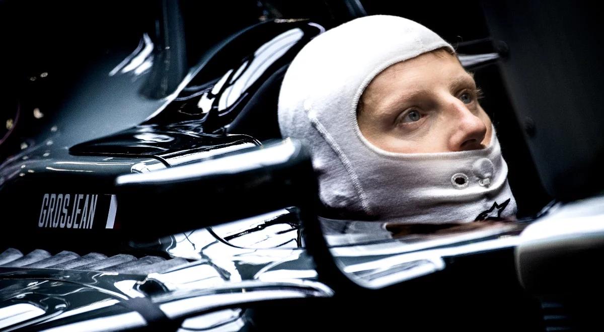 Formuła 1: Grosjean przejdzie operację lewej dłoni po wypadku w GP Bahrajnu