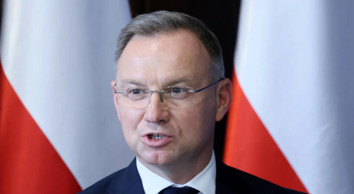 Duda zabrał głos po orędziu. "Praworządność łamana w sposób drastyczny"