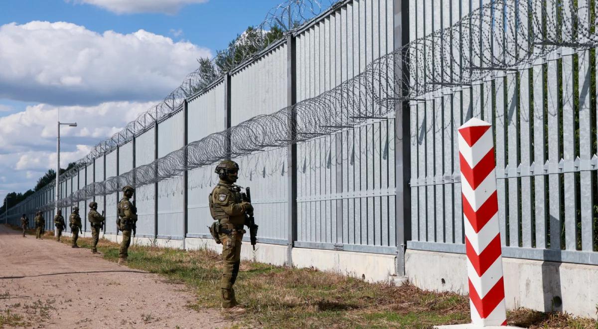 Niebezpieczne zdarzenie na granicy. Padły strzały, migrant z Sudanu w szpitalu