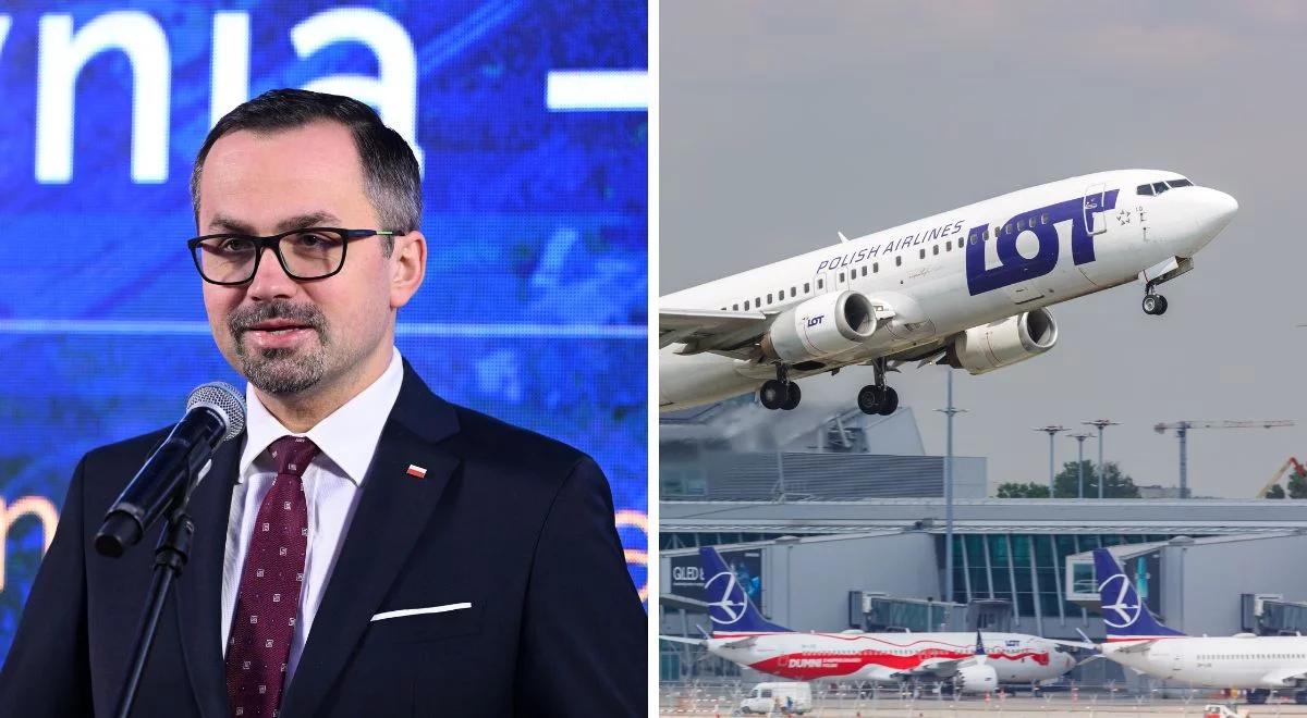Marcin Horała o wytycznych C40. "Polacy powinni latać samolotami swobodnie jeszcze przez dwa pokolenia"