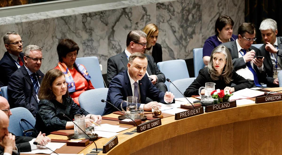 Andrzej Duda na forum RB ONZ. Kwestia reparacji i Smoleńsk