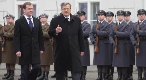 Dmitrij Miedwiediew w Pałacu Prezydenckim