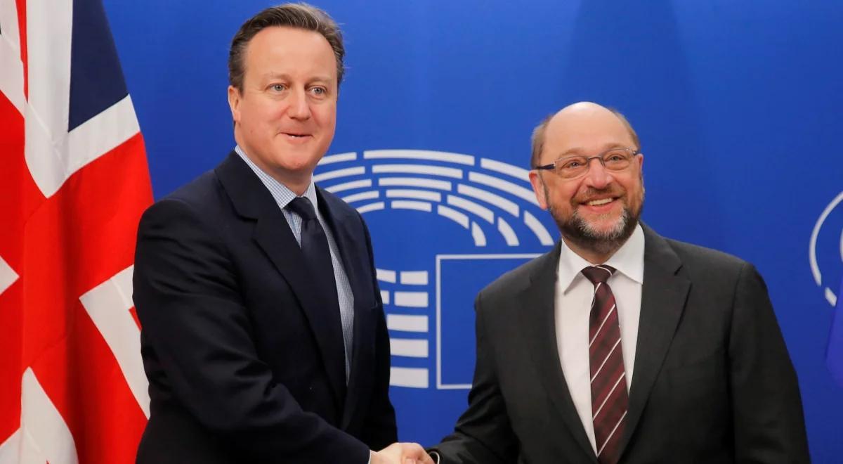 Martin Schulz: nie mogę zagwarantować, że PE poprze porozumienie z Wielką Brytanią