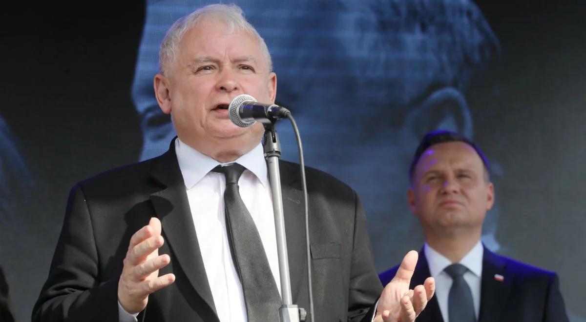 Jarosław Kaczyński: pomnik ofiar katastrofy smoleńskiej to przywrócenie godności państwa