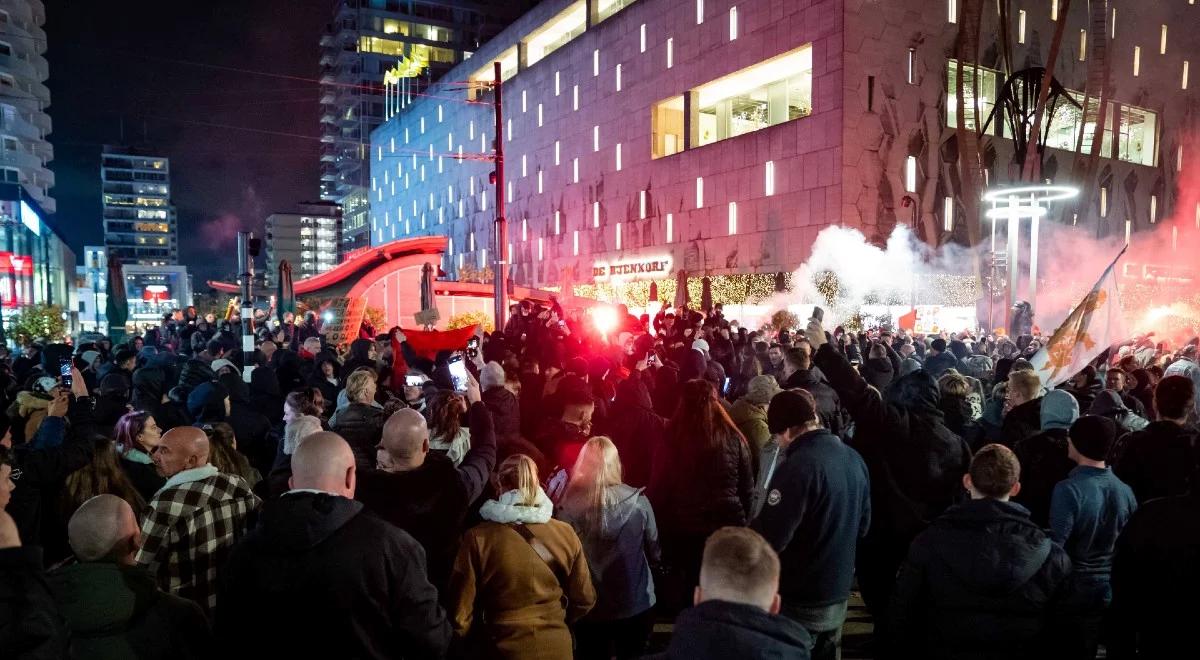 Pierwsze wyroki ws. zamieszek w Rotterdamie. Sąd ukarał dwoje uczestników 