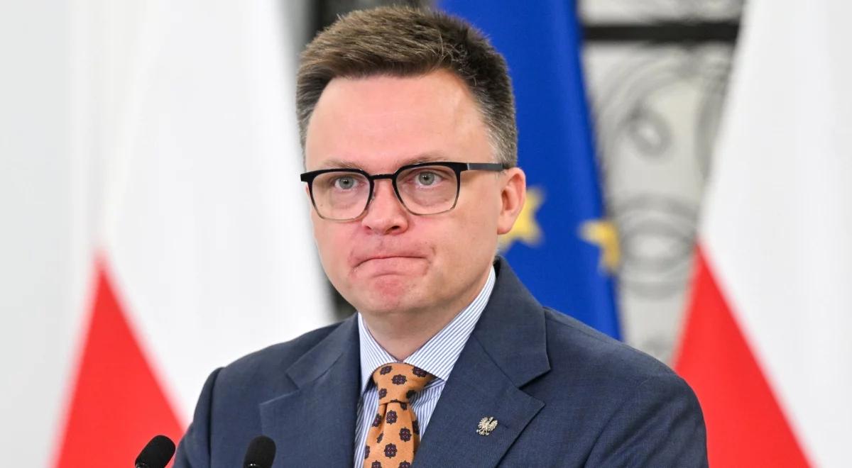Bunt w Polsce 2050. Hołownia poirytowany: przyjdźcie, połóżcie kwity na stole