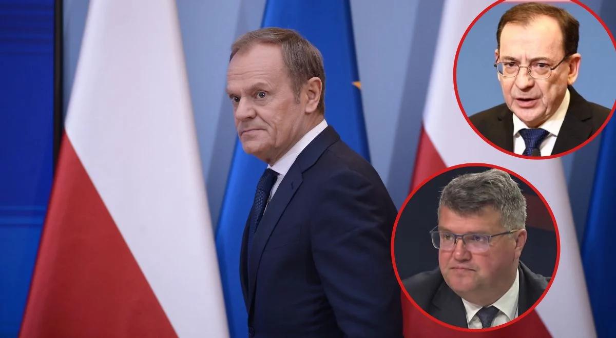Sprawa Kamińskiego i Wąsika. "Dopiero się zaczyna", "wciąż są posłami". Reakcje premiera i polityków