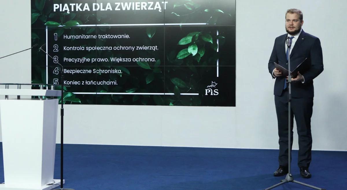 Projekt dot. ochrony zwierząt w Sejmie. Szef Forum Młodych PiS zapowiada kolejne inicjatywy