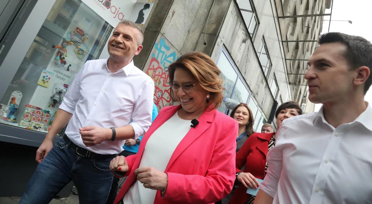 "Zamykamy drzwi". Tak szef kampanii Kidawy-Błońskiej unikał pytań o służbę zdrowia