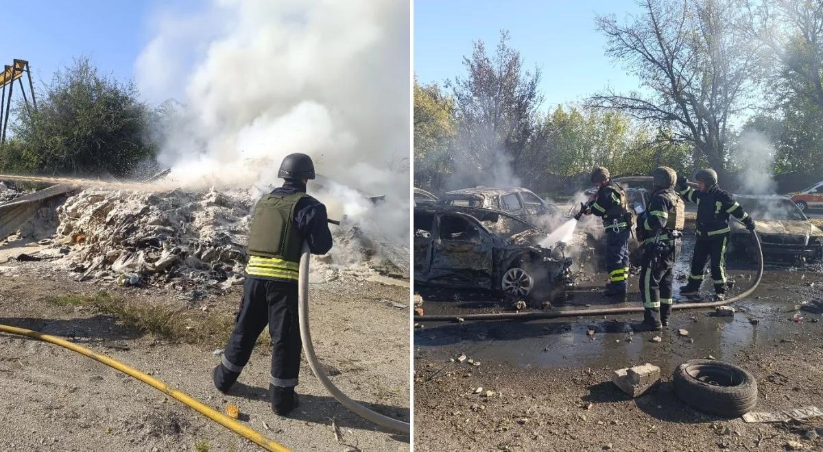 Rosjanie przez sześć godzin bombardowali Zaporoże. Użyli dronów i lotnictwa