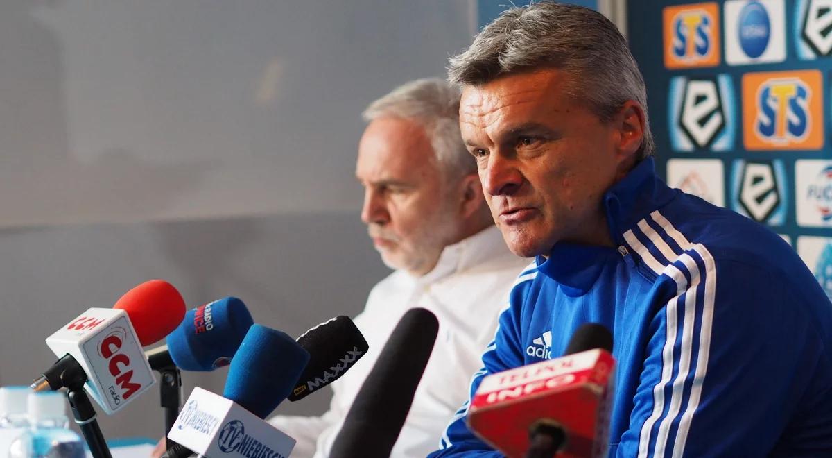 Ekstraklasa: Krzysztof Warzycha wierzy w sukces trudnej misji w Ruchu. "Dryżyna musi mieć charakter"