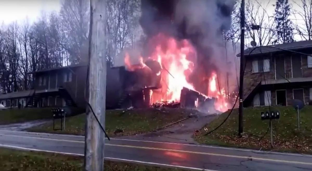 USA: samolot odrzutowy runął na dom. Są ofiary  