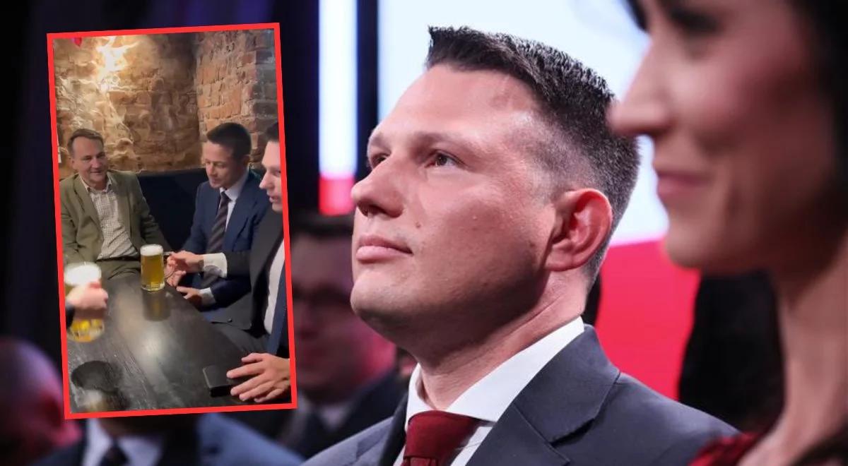 Mentzen wypił piwo z Trzaskowskim. Teraz komentuje. "Nie zamierzam dać się zwasalizować"