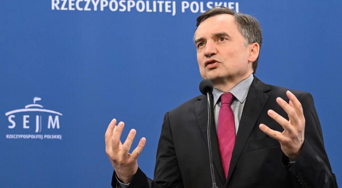 Ziobro przesłuchany ws. listu Kaczyńskiego i Funduszu Sprawiedliwości. "Długie i wyczerpujące"