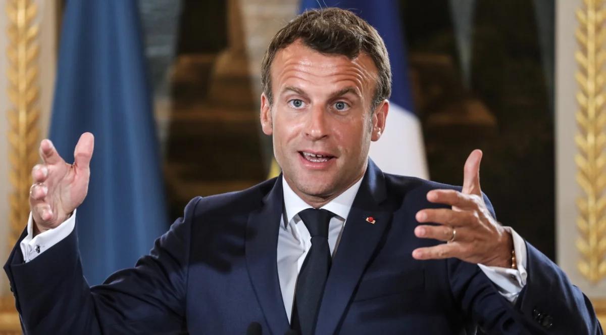 Macron wzywa do dialogu z Iranem, by uniknąć eskalacji konfliktu w regionie
