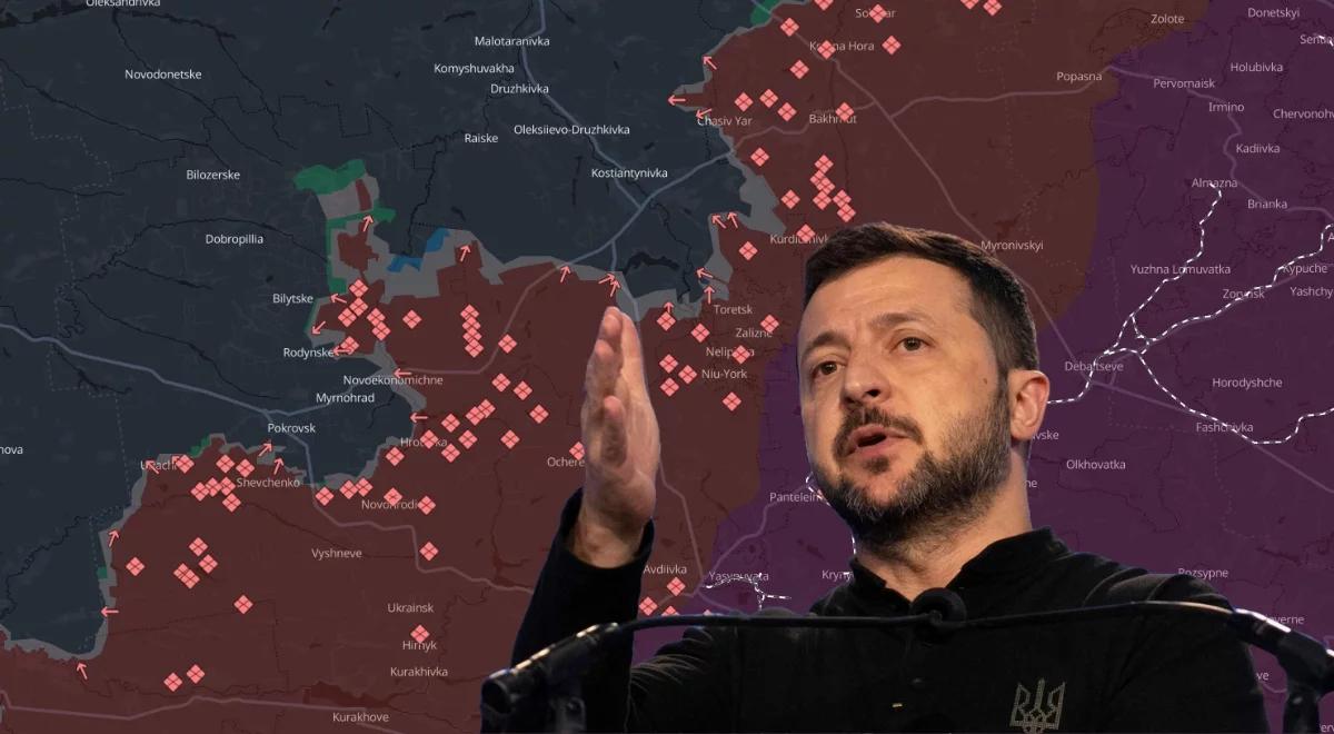 Zełenski o sukcesie Ukraińców. Taką część terenów udało się odzyskać