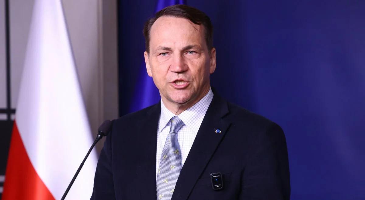 Atak Izraela na Iran. Sikorski odbył pilną rozmowę