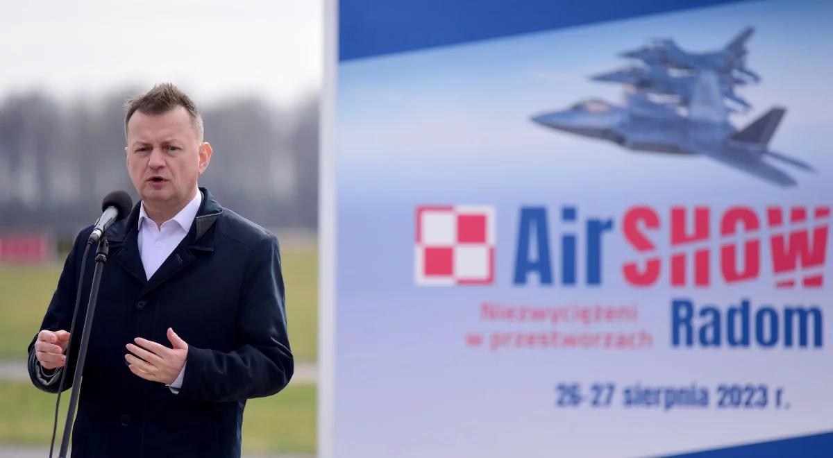 Air Show 2023 w Radomiu. Jakie samoloty zobaczymy na pokazach? Szef MON wyjaśnia