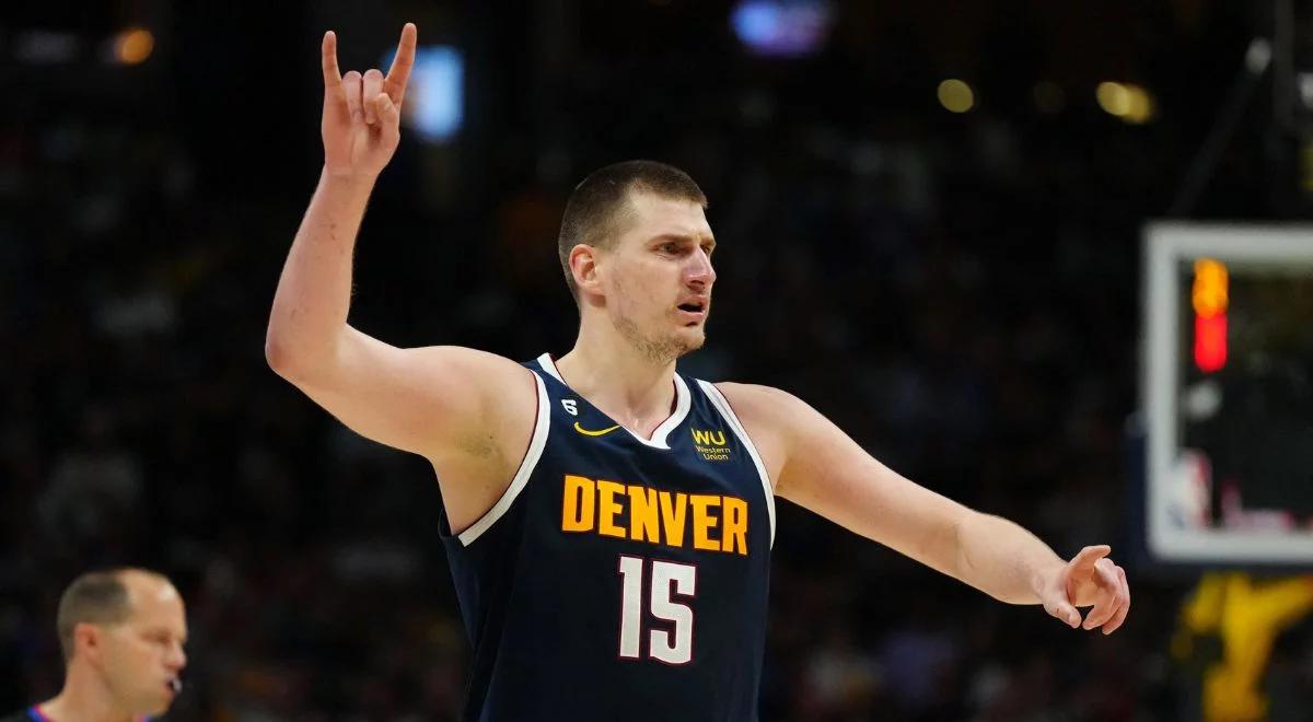 NBA: Denver Nuggets bliżej trzeciej rundy play-off. Nikola Jokić celuje w nagrodę MVP sezonu