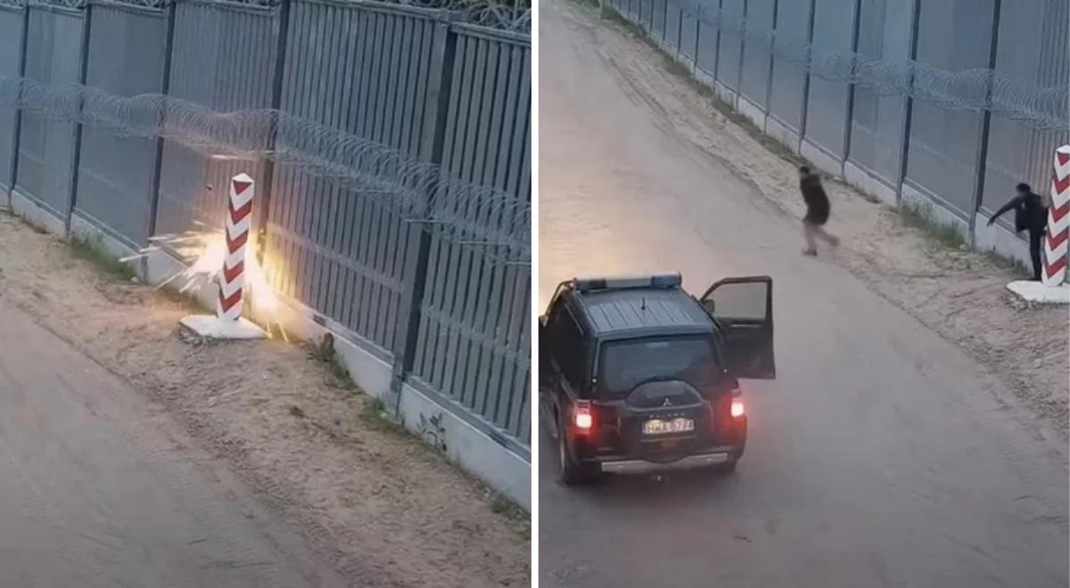 Kolejne próby sforsowania granicy. W polskich pograniczników rzucano kamieniami