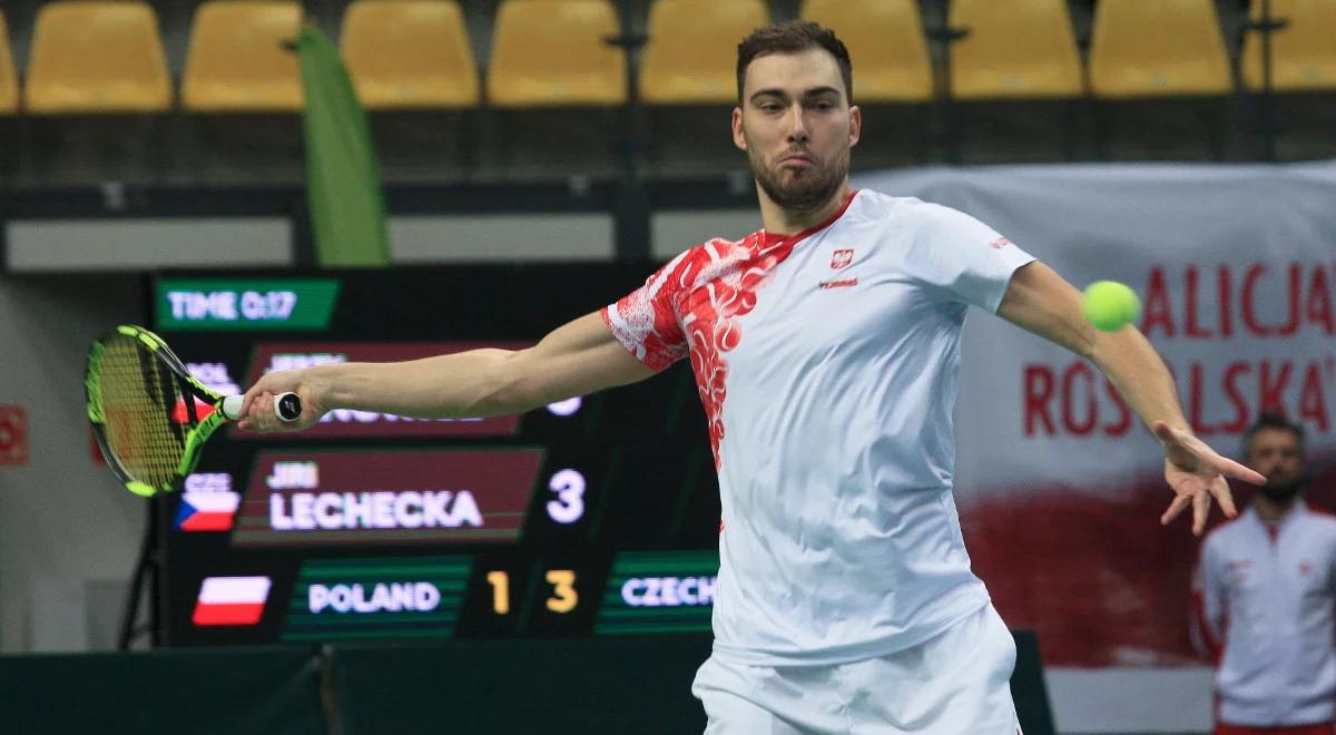 Polska przegrała z Czechami, ale Janowicz wrócił w dobrym stylu 