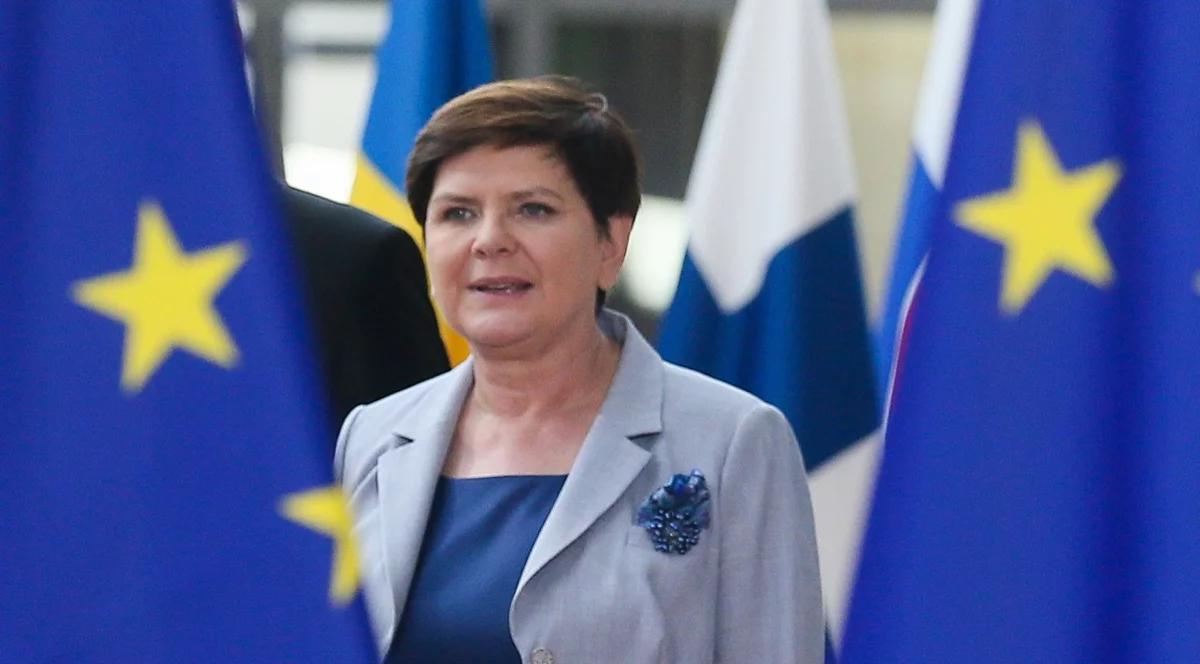 Premier Szydło przybyła do Brukseli na szczyt UE