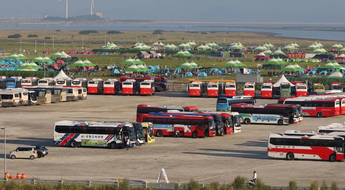 Tajfun w Azji Wschodniej. Nowe informacje ws. przebywających w Korei Płd. harcerzy