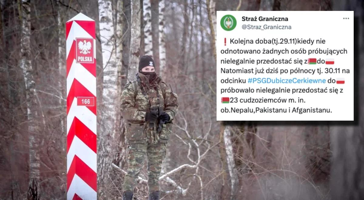 Kolejna doba bez prób nielegalnego przekroczenia granicy z Białorusią. Jest nowy komunikat SG